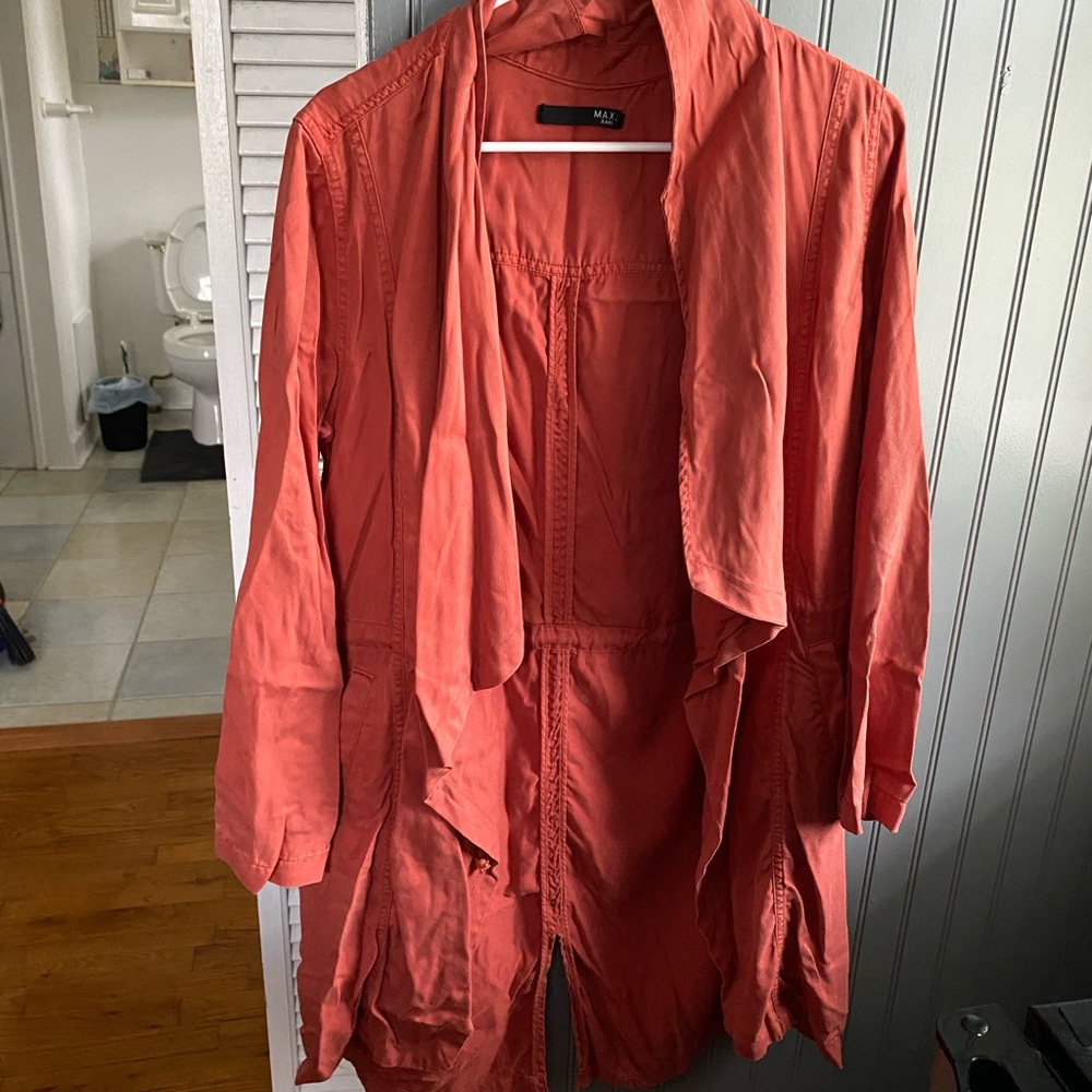 Ladies burnt orange Jacket Medium